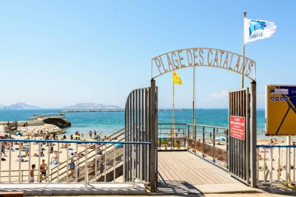 Apartament T2 Plage Catalans-Vieux Port Marsylia Zewnętrze zdjęcie